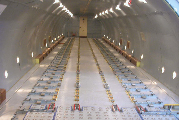 Interior of ILYUSHIN IL-62