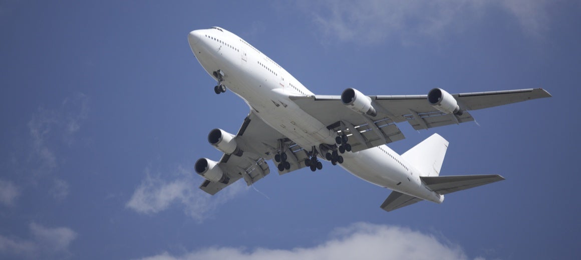 Boeing 747-8 VIP in flight