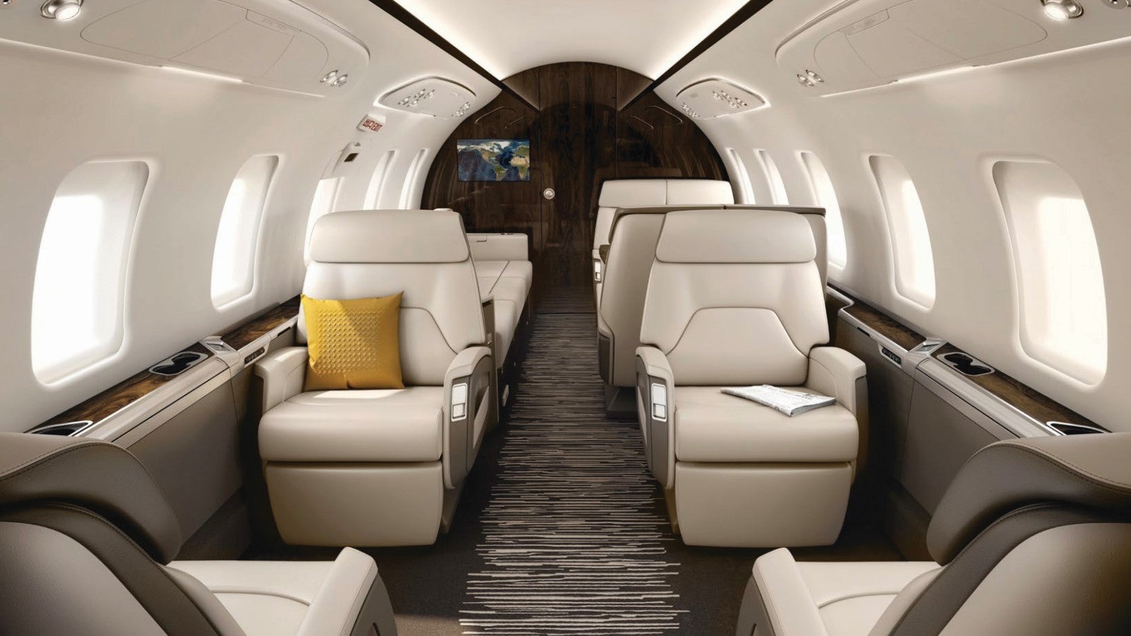 Bombardier Challenger 650 Interior