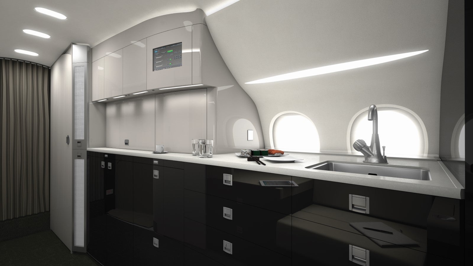 Dassault Falcon 8X Interior