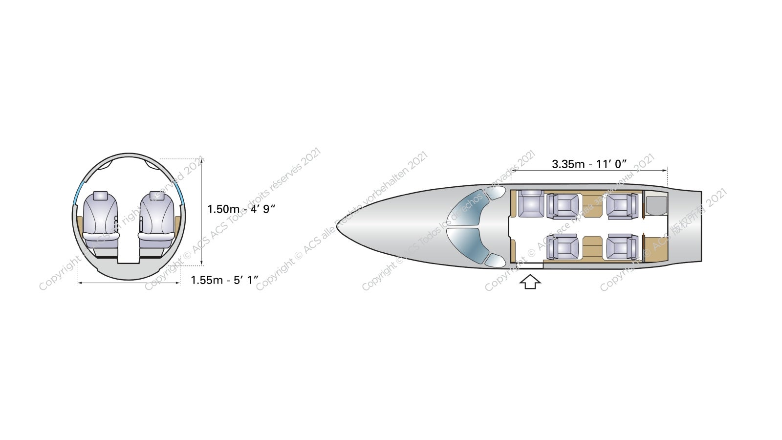 Embraer Phenom 100 Configuration