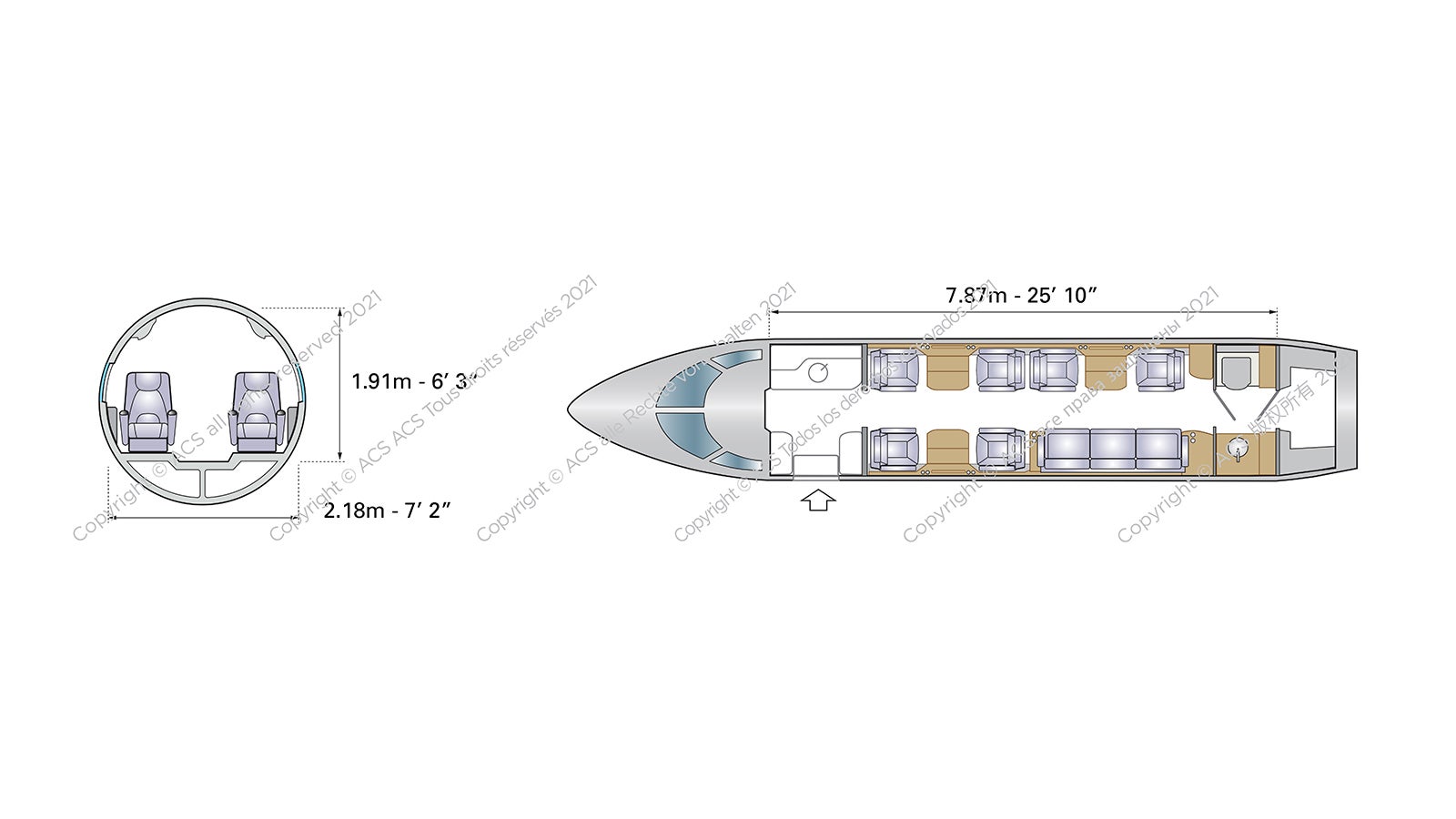 Gulfstream G200 G280 Configuration