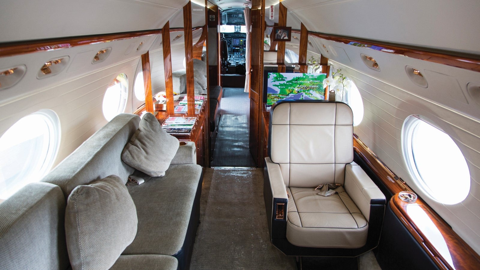 Gulfstream GIV-SP Interior