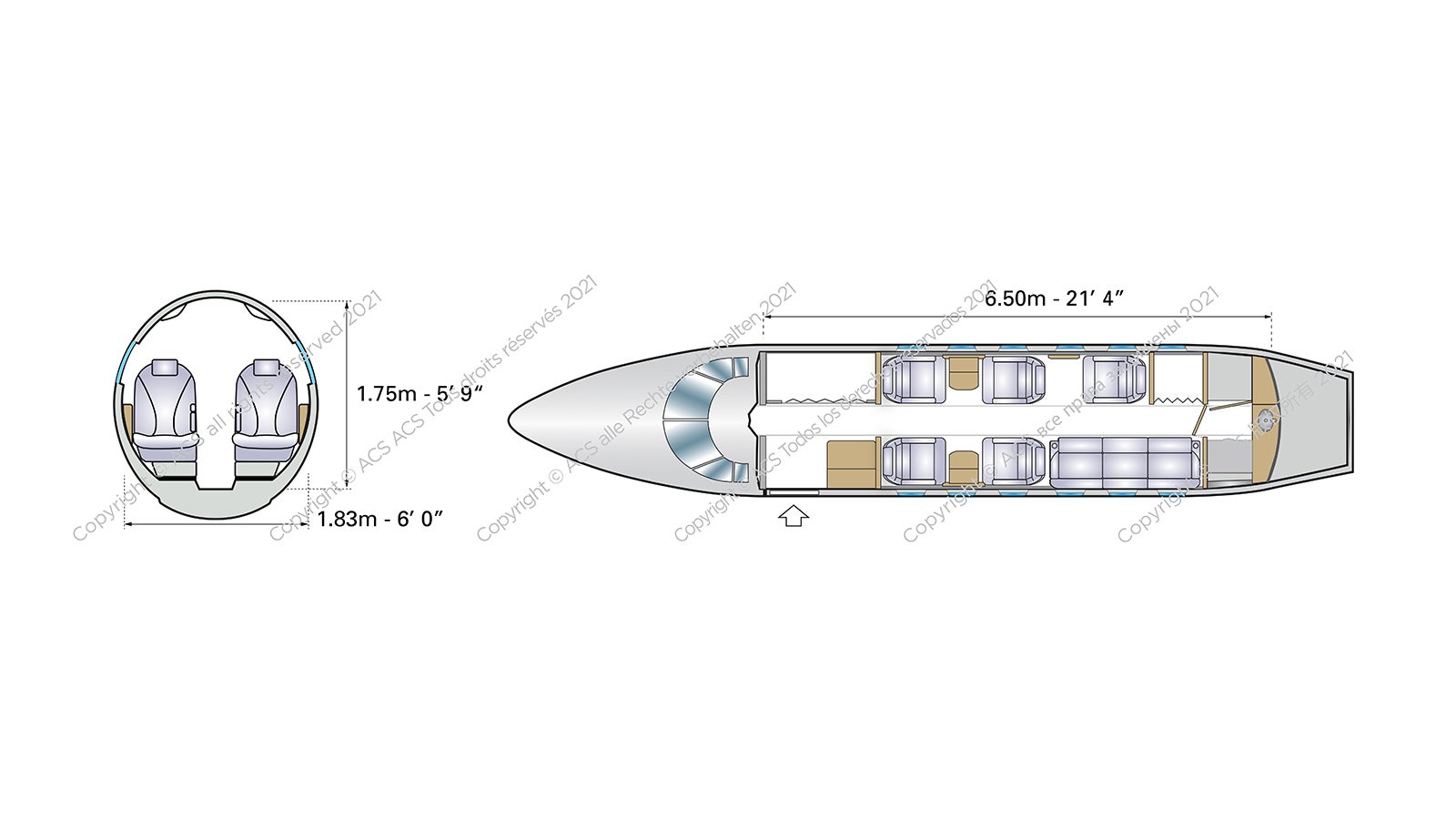 Hawker Beechcraft 750 Configuration