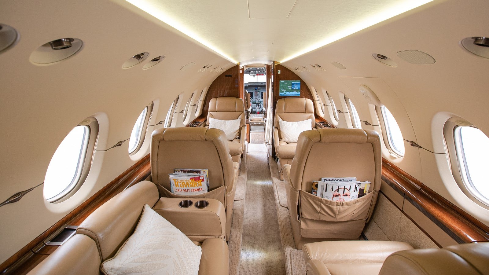 Hawker Beechcraft 900XP Interior